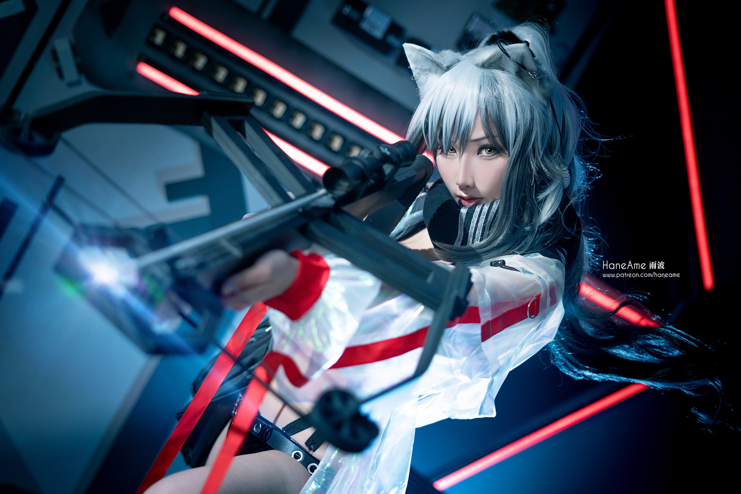 图片[1]-雨波_HaneAme – NO.113 明日方舟-黑[11P]-XikXak